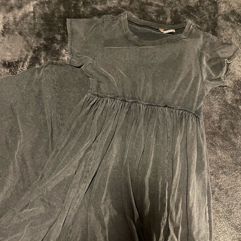 Free People Black maxi dress size Small
